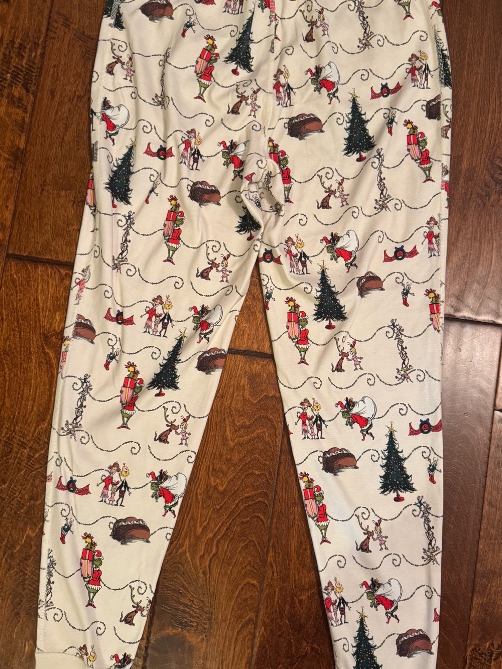 Hanna Anderson Adult Unisex The Grinch XMAS Pajama Lounge Pants Dr Seuss NWOT - Picture 4 of 6